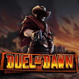 Duel At Dawn slot logo by Hacksaw Gaming at Fast Slots Casino