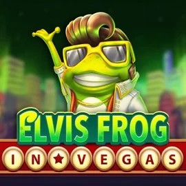 Elvis Frog In Vegas slot visual from BGAMING available on fastslotss.nl