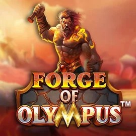 Forge of Olympus slot logo by Pragmatic Play at Fast Slots Casino