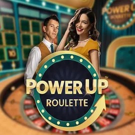 Live Casino logo of PowerUP Roulette from Pragmatic Play at Fast Slots Casino