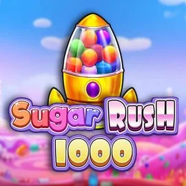 Sugar Rush 1000 logo by Pragmatic Play Fast Slots Casino